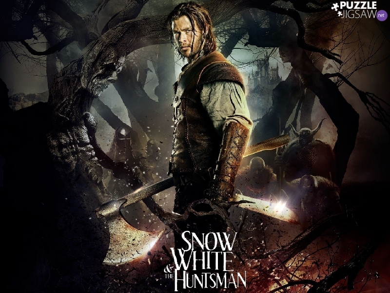 movie, actor, Chris Hemsworth, Snow White and the Huntsman