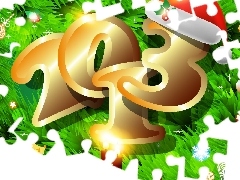 ornamentation, New Year, 2013