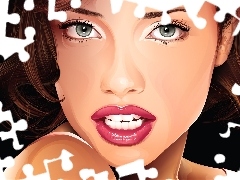 Adriana Lima, graphics