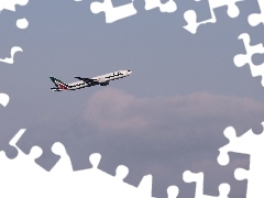 plane, Sky, Airbus, passenger