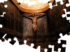 altar, crucified, Jesus