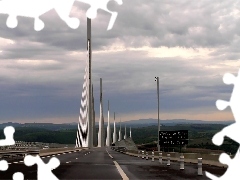 Millau, France, an, world, top, overpass