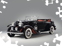 Buick, Automobile, antique, Black