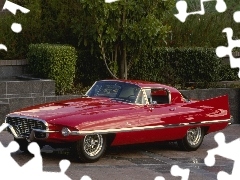 Red, Automobile, antique, Ferrari 410
