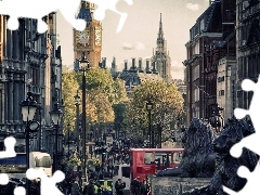 lanterns, London, apartment house