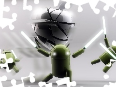 Apple, Android, Swords