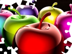 color, apples