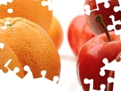 apples, robust, orange