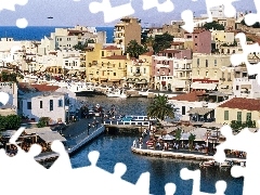 architecture, Crete, water