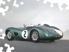 Back, Aston Martin DBR1