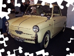 exhibition, cream, Autobianchi Bianchina