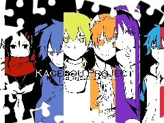 bier, Kagerou Project, Ayano, Ene, Hibiya, Hiyori, Momo, Kido, Konoha