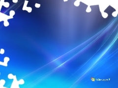 Windows 7, Blue, background