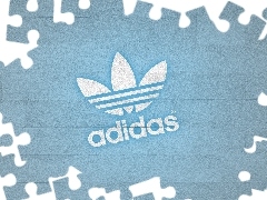 adidas, Light blue, background