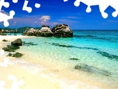 Thailand, sea, Beaches, reef