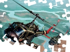 graphics, Bell UH-1 Huey Hog