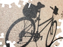 shadow, Bike