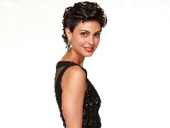 costume, ear-ring, profile, Black, Morena Baccarin