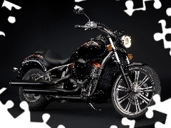 tubing, Kawasaki VN900 Custom, Black