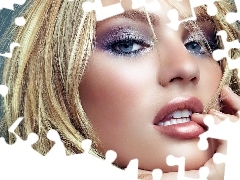 make-up, Candice Swanepoel, Blonde