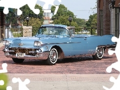 Cadillac Eldorado, The historic car, blue