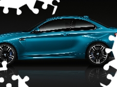 2016, Blue, BMW M2 Coupé