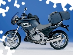 BMW F650CS, baggage