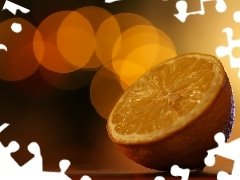 Bokeh, Lemon, fruit