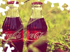 Coca Coli, Two, Bottles