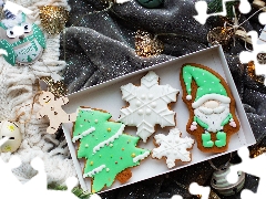 ornamentation, ginger, Lights, Box, Christmas, Christmas, stuff