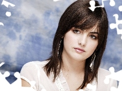 Camilla Belle, girl, brunette, Beauty