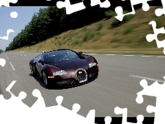 Bugatti Veyron, freeway