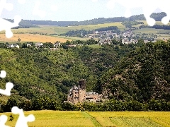 Germany, Castle, Burg Katz