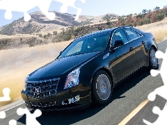 Mountains, Way, Cadillac CTS