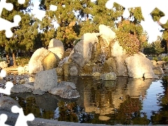 California, fountain, Park