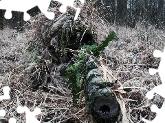 soldier, camouflage
