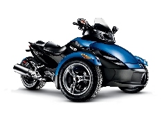 blue, Can-Am Spyder RT