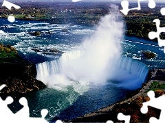 waterfall, Falls, Canada, Niagara Falls