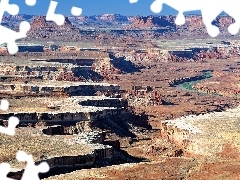 canyon, Rocky, Desert