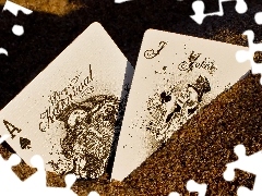 Sand, Cards