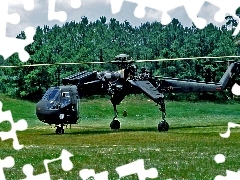 Helicopter, Sikorsky CH-54 Tarhe, carrying