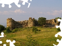 ruins, castle