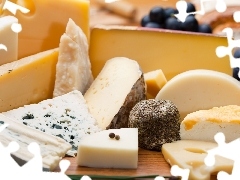cheeses, different, Types