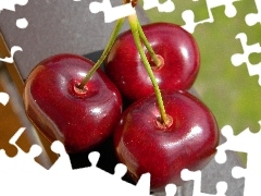 cherries, Three, Mature