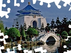 Memorial, Hall, Taiwan, Chiang Kai Shek, Taipei