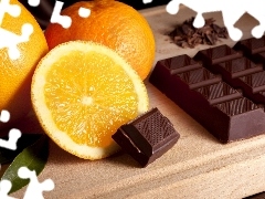 chocolate, robust, orange