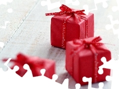 Christmas, Red, gifts