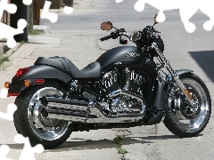 exhausts, Harley Davidson Night Rod, Chrome