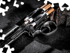 cigarettes, Gun, Kolt