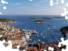 Islands, Hvar, Coartia, Town